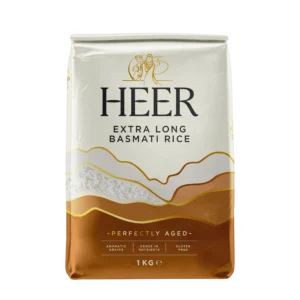 Heer Basmati Rice Extra long 6x1kg