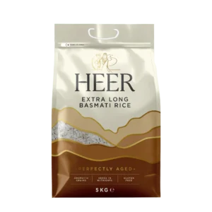 Heer Extra Long Basmati Rice 4x5kg